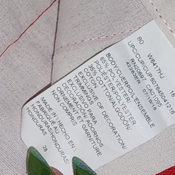 Dickies long shorts size 28 Bright Red - Picture 3 of 4